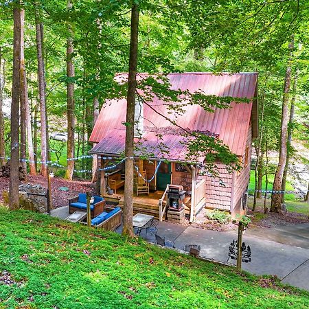 Charming Roaring Gap Cabin With Patio And Fire Pit! Villa Abshers Exterior photo