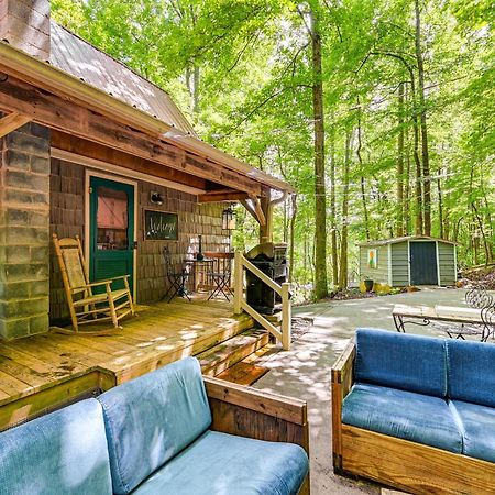 Charming Roaring Gap Cabin With Patio And Fire Pit! Villa Abshers Exterior photo